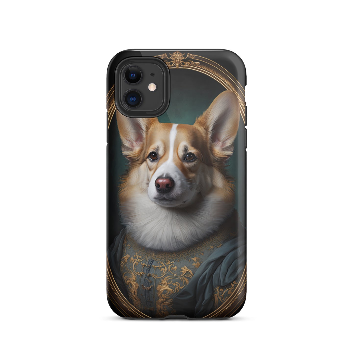 Elizabethan Portrait Corgi Tough Case for iPhone®