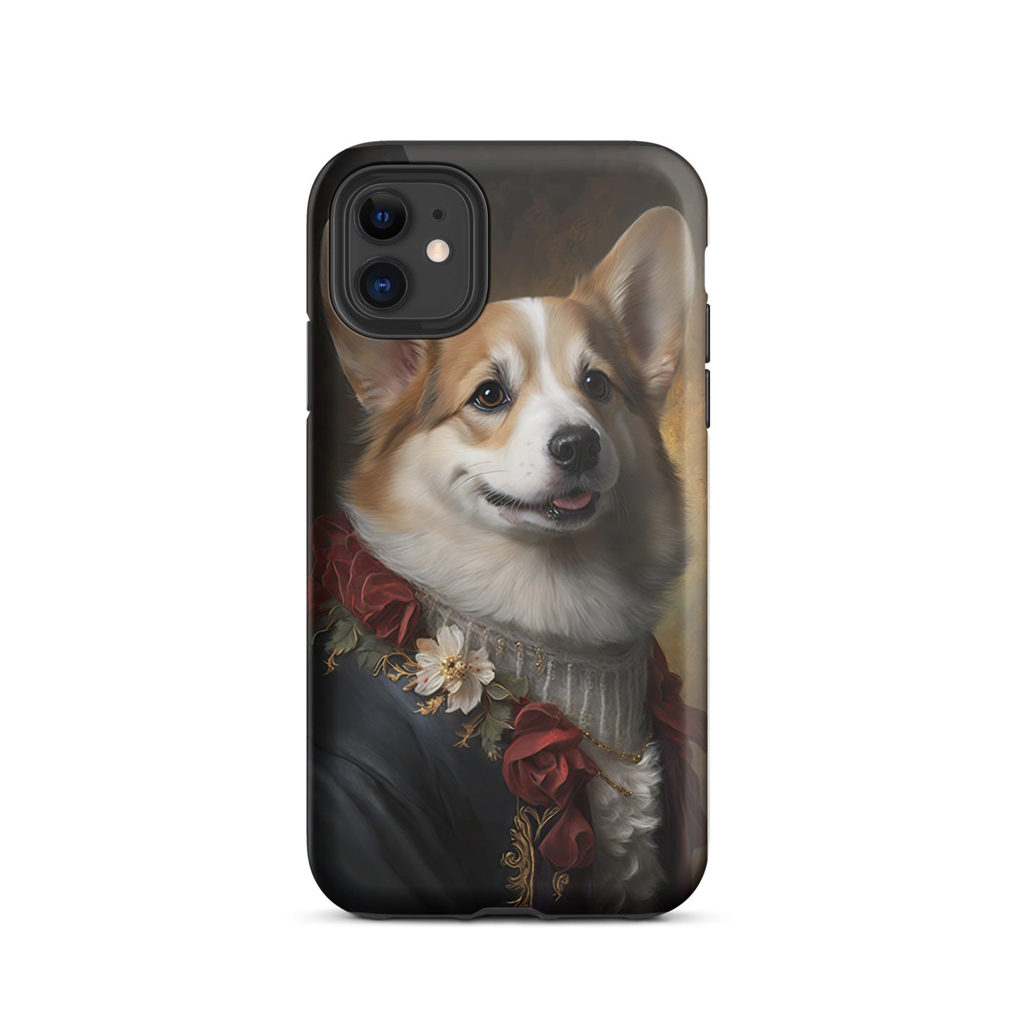 Baroque Portrait Corgi Tough Case for iPhone®