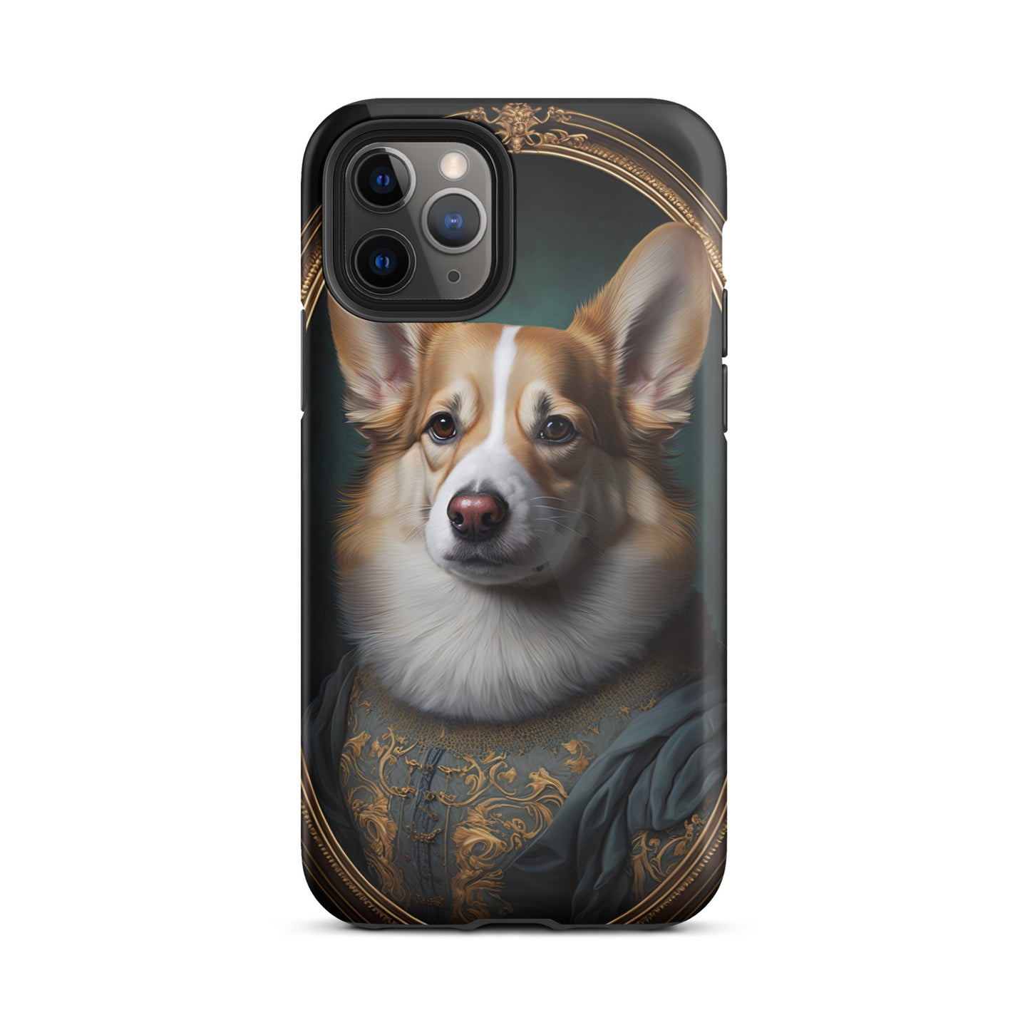 Elizabethan Portrait Corgi Tough Case for iPhone®