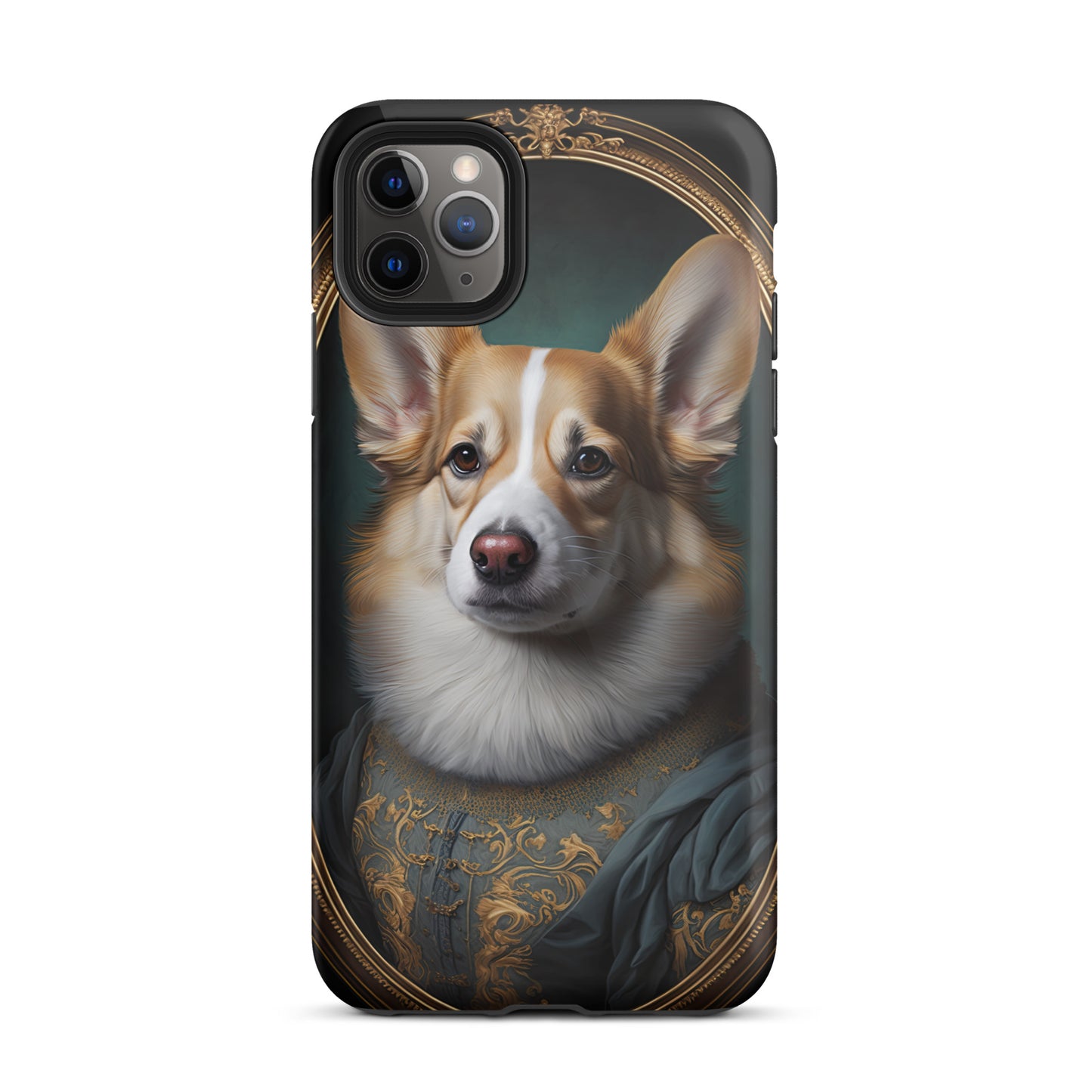 Elizabethan Portrait Corgi Tough Case for iPhone®