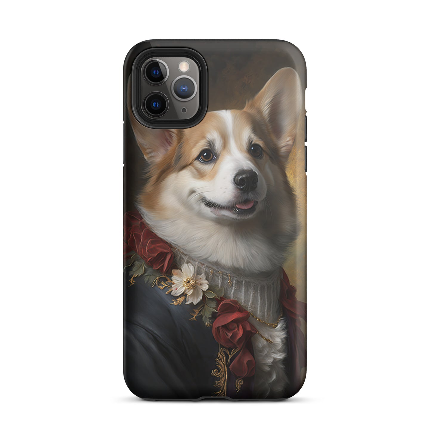 Baroque Portrait Corgi Tough Case for iPhone®