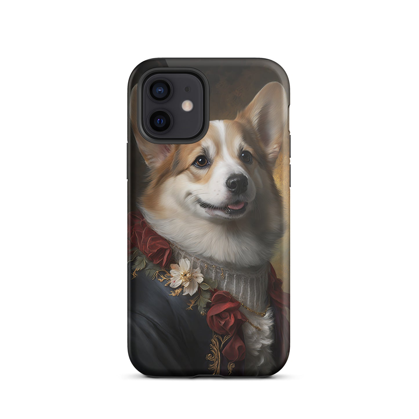 Baroque Portrait Corgi Tough Case for iPhone®