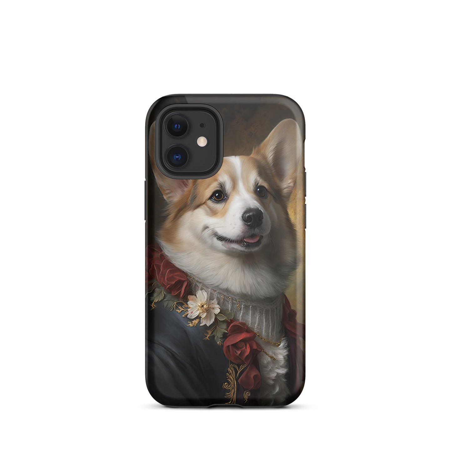 Baroque Portrait Corgi Tough Case for iPhone®