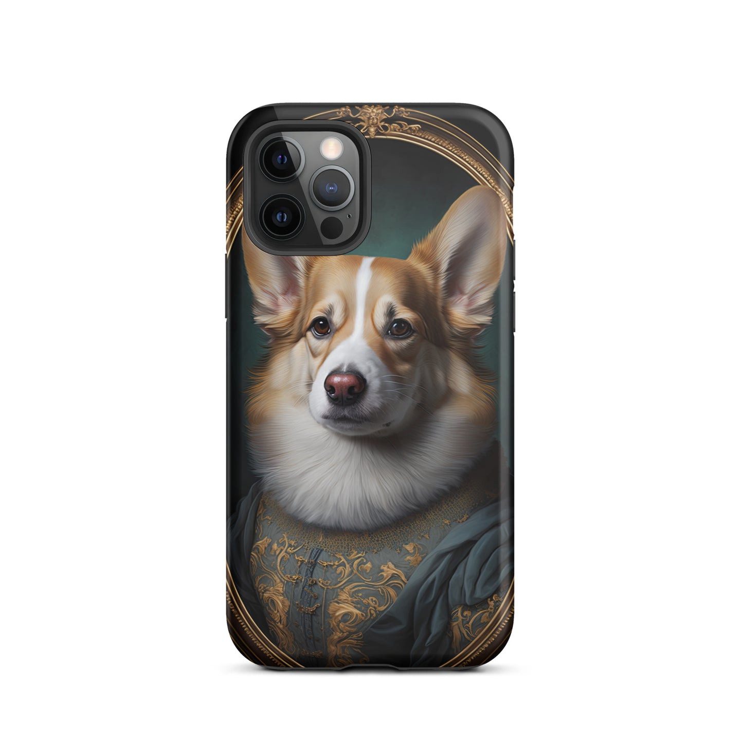 Elizabethan Portrait Corgi Tough Case for iPhone®