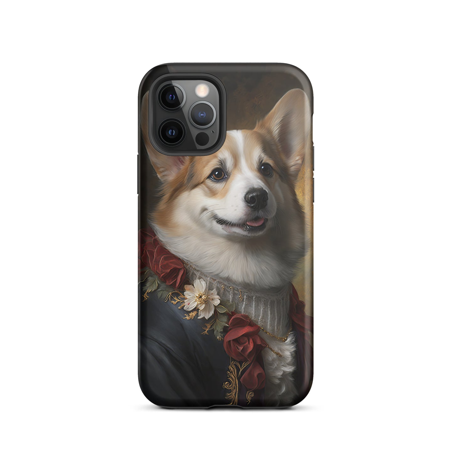 Baroque Portrait Corgi Tough Case for iPhone®