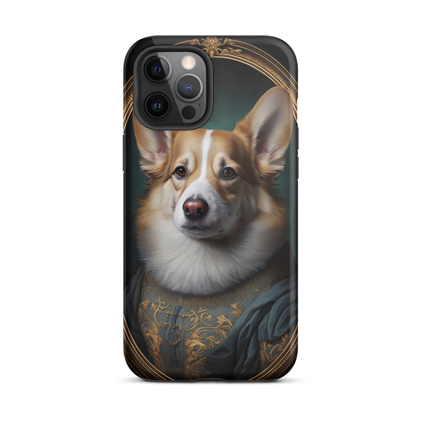 Elizabethan Portrait Corgi Tough Case for iPhone®
