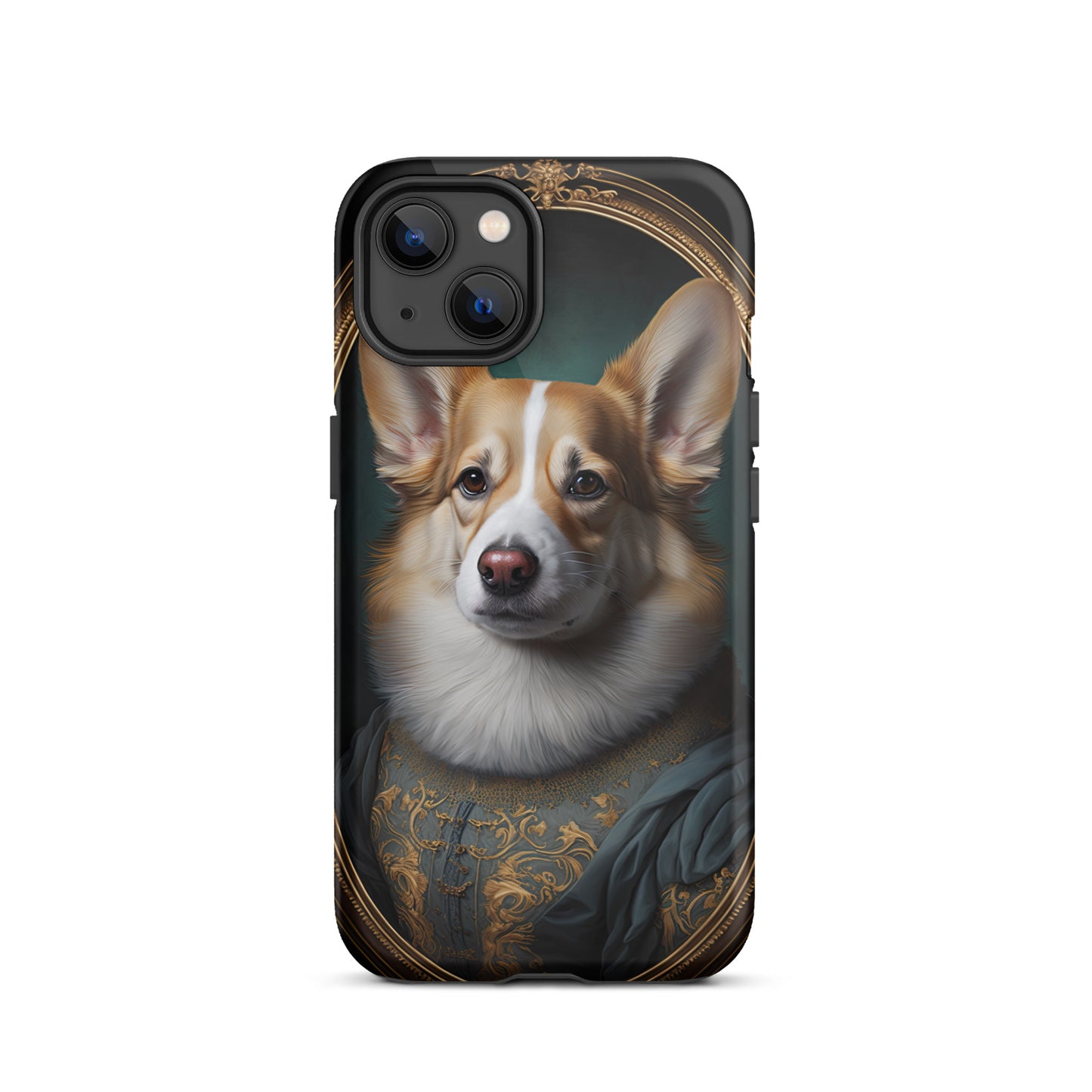 Elizabethan Portrait Corgi Tough Case for iPhone®