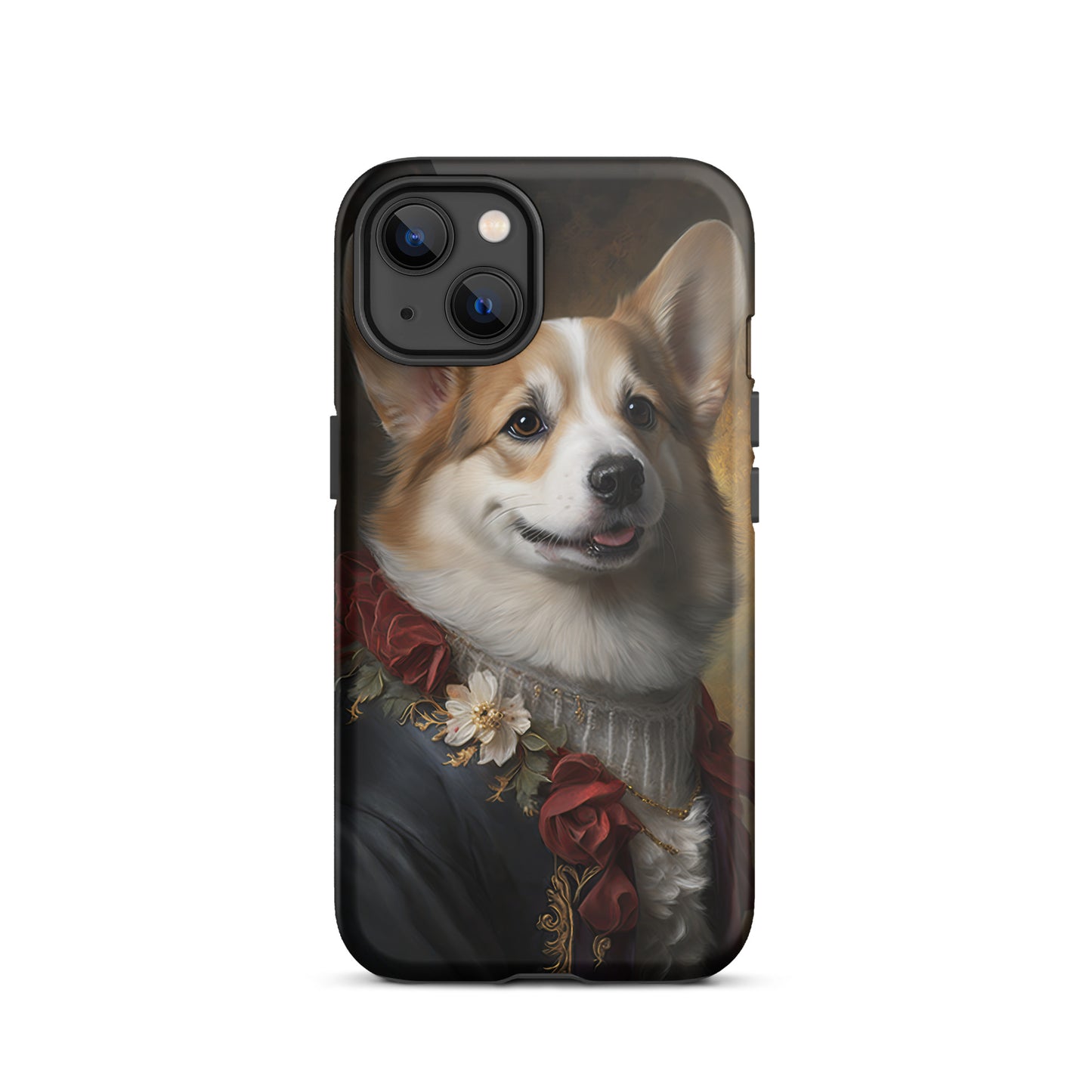 Baroque Portrait Corgi Tough Case for iPhone®
