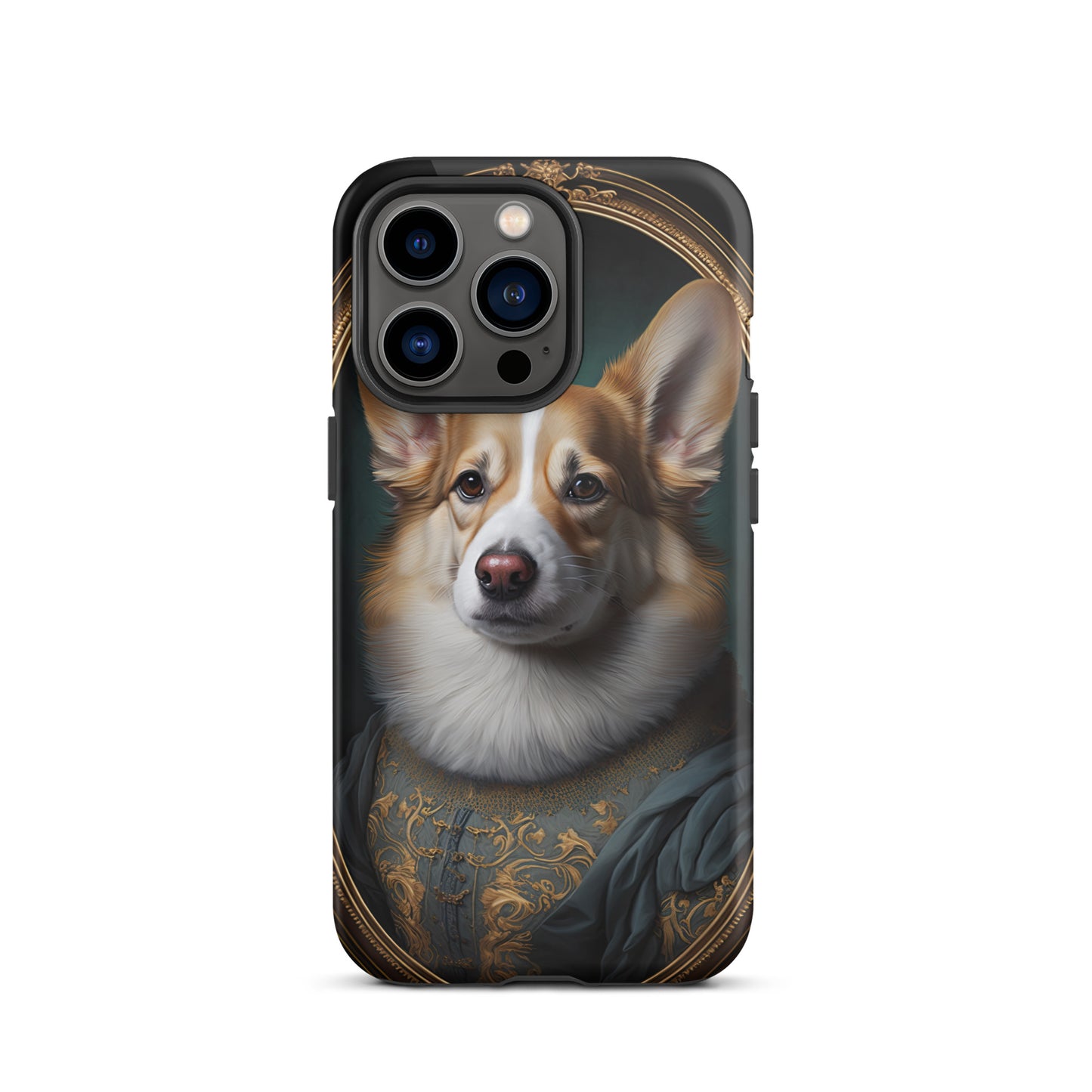 Elizabethan Portrait Corgi Tough Case for iPhone®
