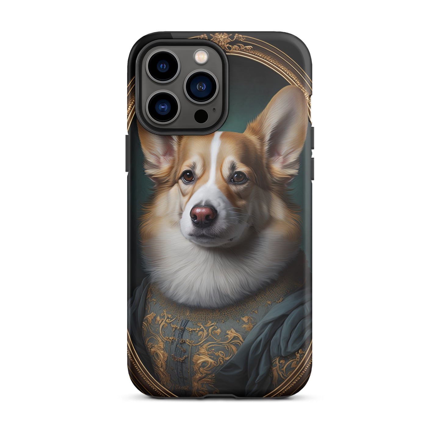 Elizabethan Portrait Corgi Tough Case for iPhone®
