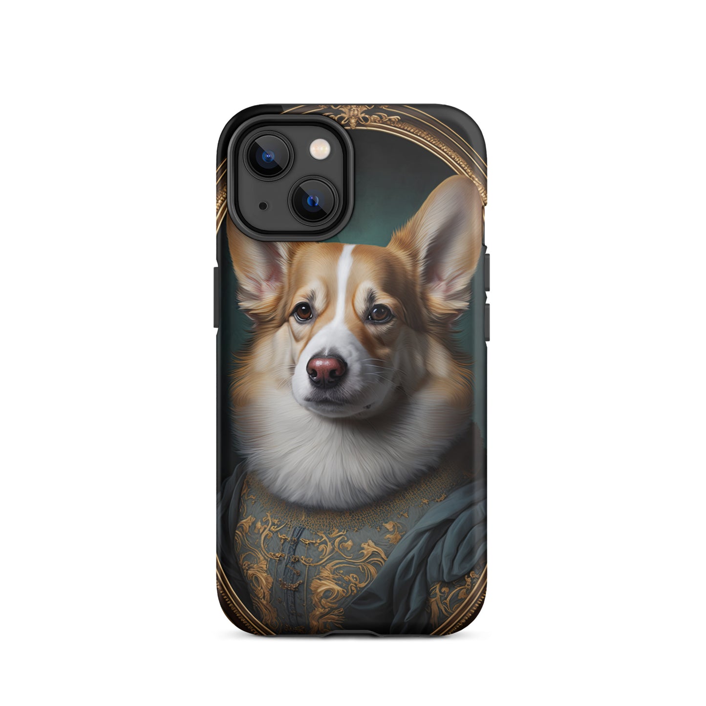 Elizabethan Portrait Corgi Tough Case for iPhone®