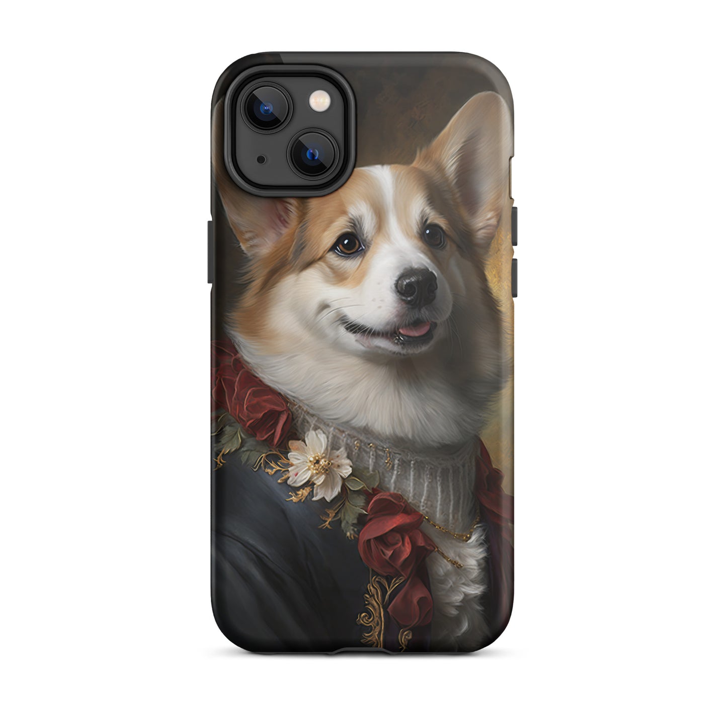 Baroque Portrait Corgi Tough Case for iPhone®