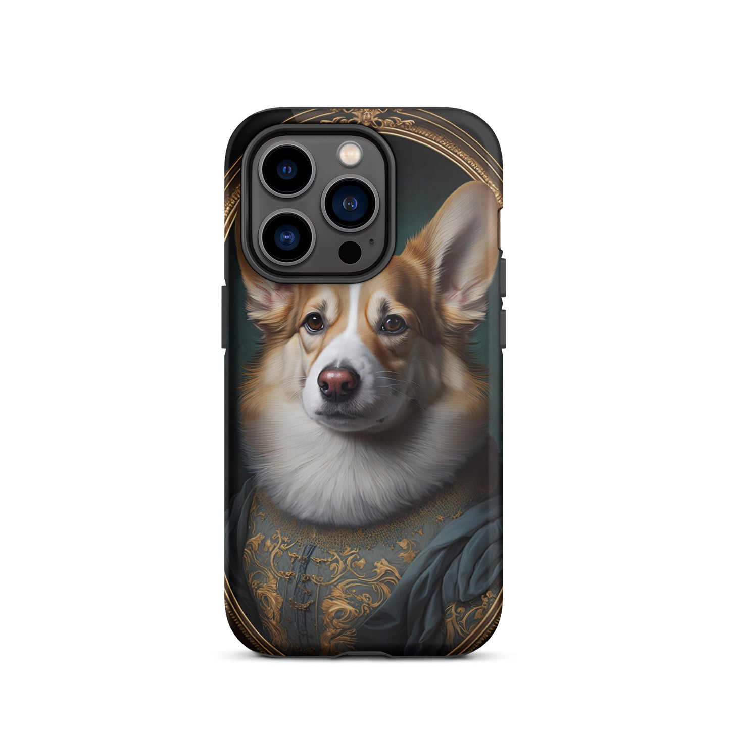 Elizabethan Portrait Corgi Tough Case for iPhone®