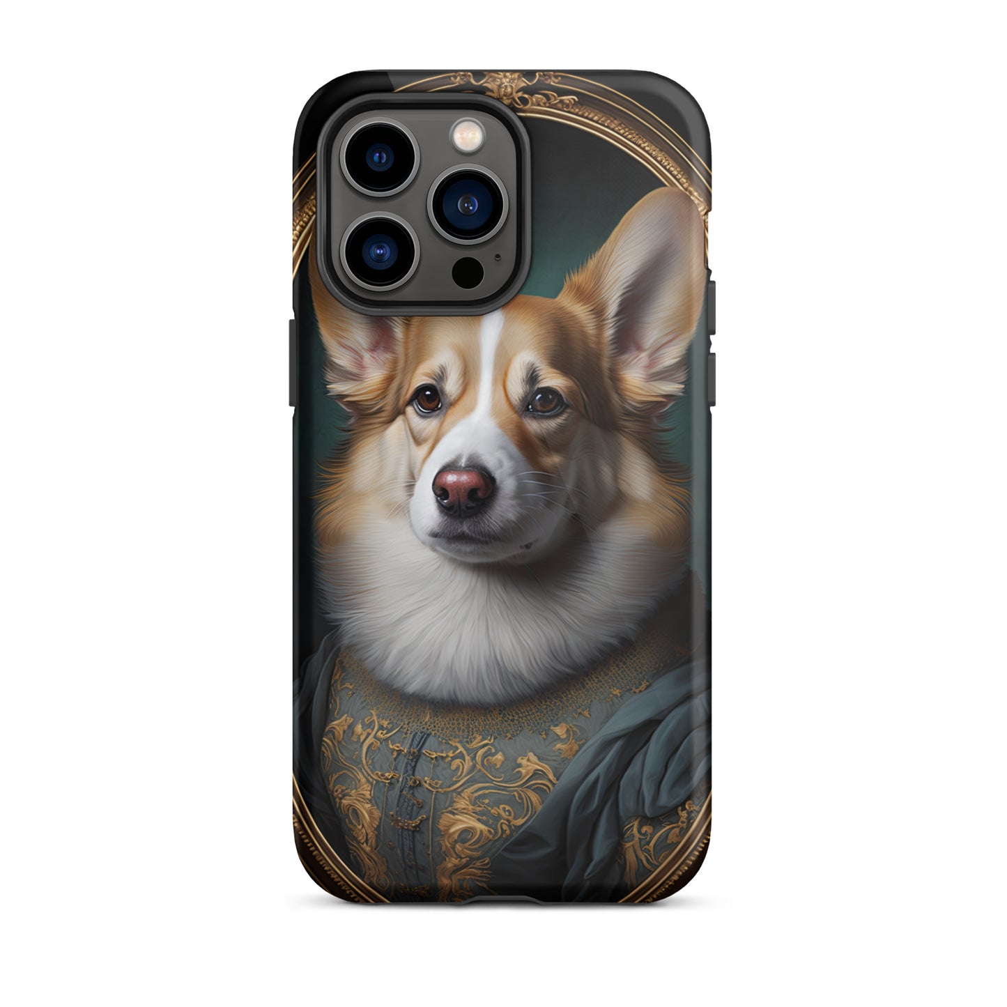 Elizabethan Portrait Corgi Tough Case for iPhone®