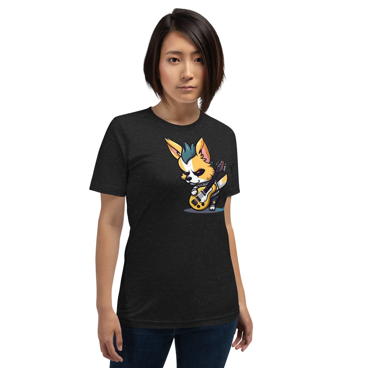 Cute Punk Corgi T-Shirt